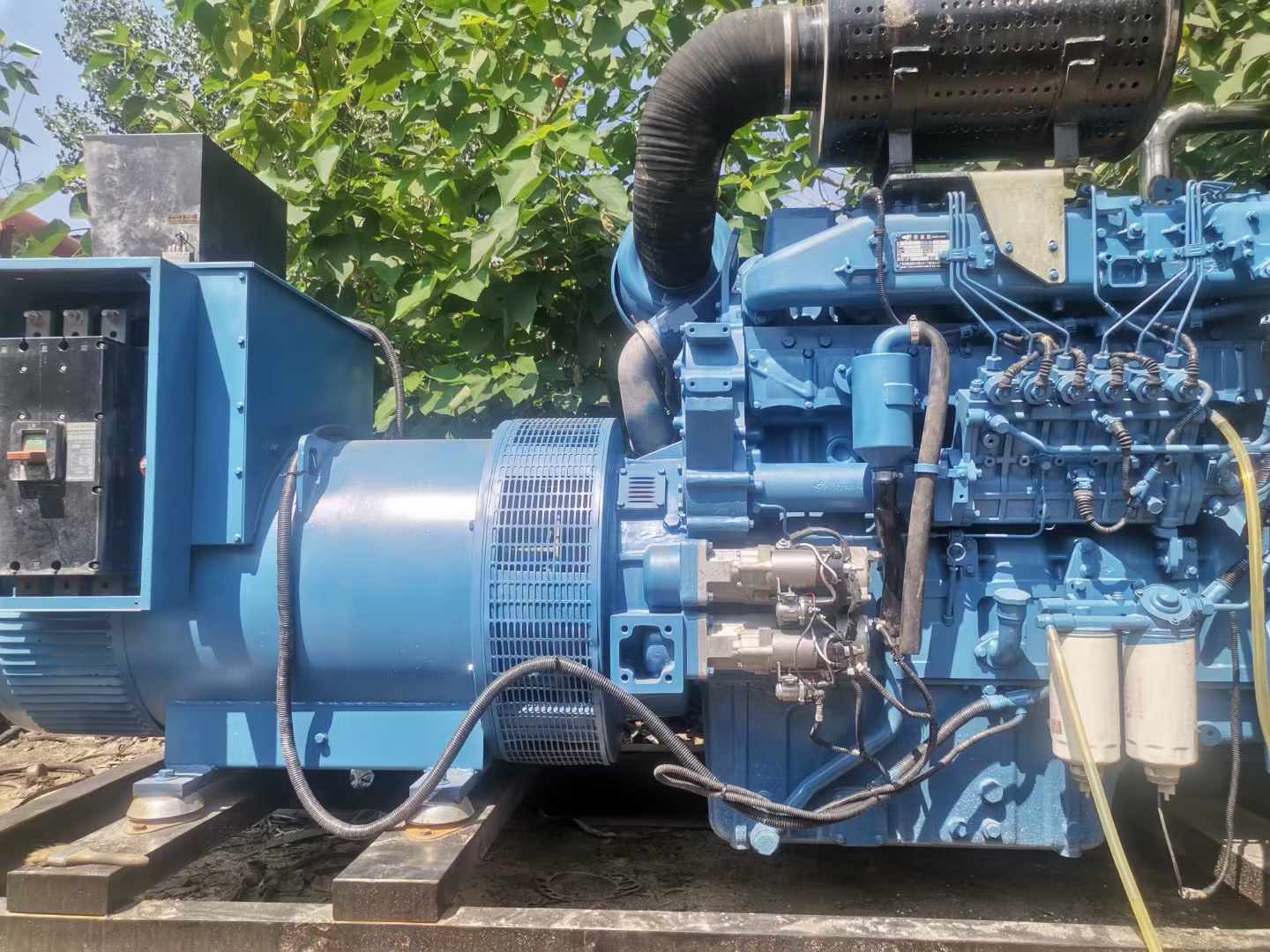 康巴什详细说明降低 800kW 柴油发电机输出电流波动的方法